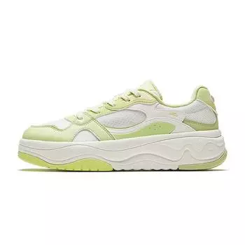Anta Seaweed 2.0 Comfortable Versatile Breathable Durable Low-Top Skate Shoes Women sneaker White Green 922528011-1 35.5