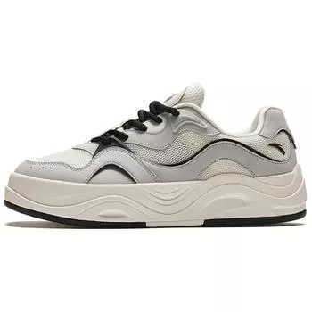 Anta Легкие низкие кроссовки Seaweed Height Increating для мужчин, белые, серые, 912428011-1 42