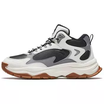 Anta Seeking Boundary Fleece Comfortable Versatile Shock Absorbing Wear Resistant Warm High Top Casual Shoes Men Casual Shoes 112448966-1 39