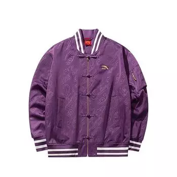 Anta Серия Good Things Happen Модная повседневная спортивная куртка Унисекс куртка Lucky-Purple 152518615-6 M