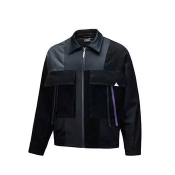 Anta Серия Lifestyle Kyrie Hl Глобальное шоу Толстая куртка Куртка унисекс Базовый черный 172511614-3 M