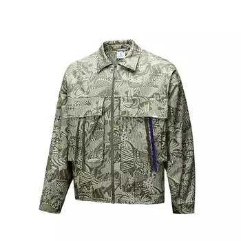 Anta Серия Lifestyle Kyrie Hl Global Showcase Пуловер Толстая Куртка Куртка Унисекс Цвет Джунгли-Зеленый 172511614-1 M