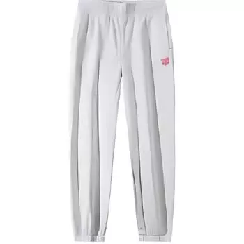 Anta Серия Lifestyle однотонные свободные повседневные брюки женские низы серые 962448307-2 XS