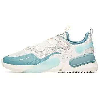 Anta Серия Lifestyle Reject Mediocrity Splicing Shock Absorbing Нескользящие Износостойкие Дышащие Низкие Повседневные Туфли Мужские Повседневные Туфли 112128800-2 42.5