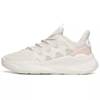Anta Серия Lifestyle Trendy Shock Absorbing Non-Slip Breathable Low-Top Casual Shoes Women skykes Ivory 122138860-6 37.5