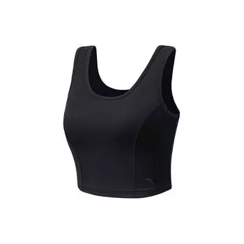 Anta Серия Training, однотонное дышащее спортивное нижнее белье, женское нижнее белье, черное 962457101-4 L