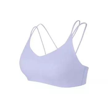 Anta Серия Training, однотонный спортивный бюстгальтер, женское нижнее белье, цвет воды-светло-фиолетовый 162357112-1 L