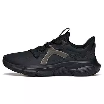Anta Серия Training Ткань Синтетическая Кожа Амортизирующие Нескользящие Дышащие Износостойкие Низкие Кроссовки Для Тренировок Мужские Кроссовки Черные 112117708-5 44.5