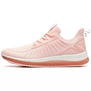 Anta Сетчатые повседневные дышащие кроссовки с низким верхом женские кроссовки Cherry-Blossom-Pink 12925501-3 35.5