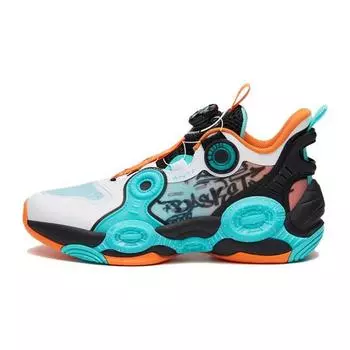 Anta Shaped 2 удобные спортивные нескользящие износостойкие детские баскетбольные кроссовки средней высоты детские баскетбольные кроссовки Jupiter-Orange 312321102H-3 38