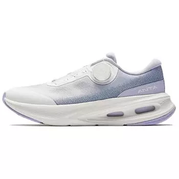 Anta Shining 11 Pro Comfortable Fashion Durable Lightweight Low-Top Training Shoes Women sneaker White Purple 122527711-3 37.5