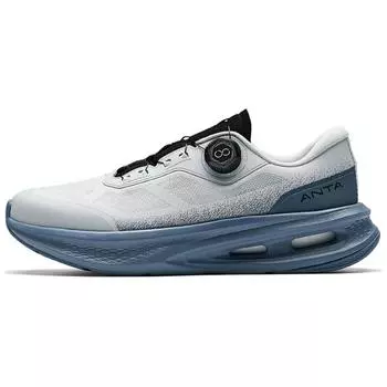 Anta Shining 11 Pro Comfortable Trendy Shock Absorbing Non-Slip Low-Top Training Shoes Men sneaker Gray Blue 112527711-4 39