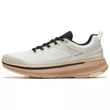 Anta Shining 9 Простые удобные нескользящие прочные низкие кроссовки мужские кроссовки белые бежевые 112447718-3 42
