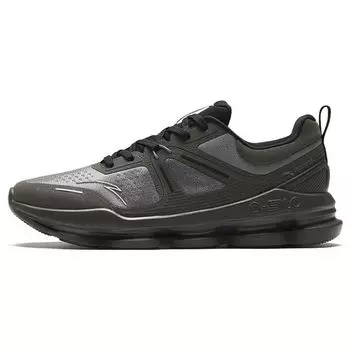 Anta Кроссовки Shining Pro Comfortable Non-Slip Wear-Stick Low-Top для тренировок Мужские кроссовки Серый Карбон-Зеленый Черный 112347711-1 44