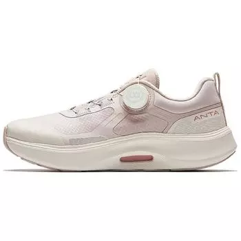 Anta Shining Pro Comfortable Versatile Non-Slip Shock Absorbing Durable Low-Top Training Shoes Women Training Shoes Beige 122517712-2 35.5