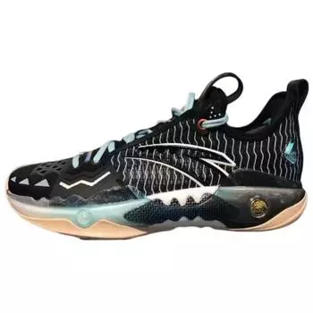 Anta Shock Wave 5 Pro Kyrie Irving Lone Ranger Мужские кроссовки Черный Серебристый 112341111-2 40