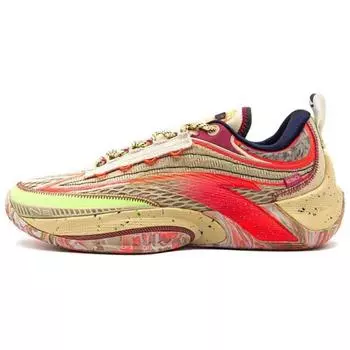 Anta Shunxi 1 ESG Comfortable Versatile Fashion Shock Absorption Non-Slip Low-Top Basketball Shoes Men sneaker Light-Red 912421111Q-5 42