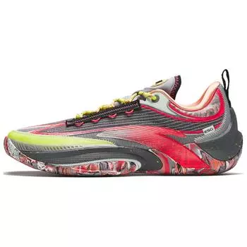 Anta Shunxi 1 ESG Nitrogen Technology Professional Basketball Shoes Мужские кроссовки Черный Красный Зеленый 912421111Q-8 42