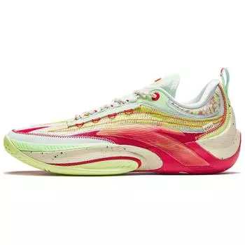 Anta Shunxi 1 ESG Nitrogen Technology Professional Basketball Shoes Men Sneakers Yellow Red Green 912421111Q-2 40
