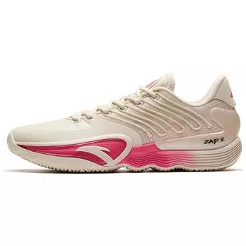 Anta Shunxi 2 Tulip Professional Basketball Shoes Men sneaker Light-Pink 912521110Q-11 40