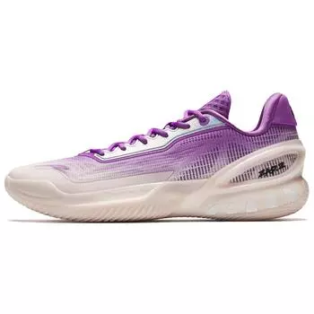 Anta Shunxi 3 Purple Cloud A-Shock Pro Ltr Liquid Rubber Professional Basketball Shoes Men Sneakers White 912531110Q-2 39