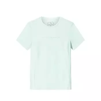 Anta Simple Solid Color Breathable Versatile Short Sleeve T-Shirt Women Tops 162527118-5 M