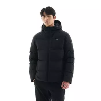 Anta Snow Shell Four Protection Technology White Duck Down Quick Warm Waterproof Windproof Oil Stain Resistant Warm Hooded Down Jacket 952447901-3 S