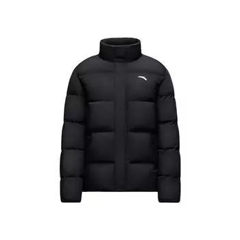 Anta Snow Shell Технология Четырех Защиты Утиный Пух Быстро Согревающий Водонепроницаемый Ветрозащитный Устойчивый К Пятнам Теплый Пуховик с Воротником-стойкой 952447902-3 M