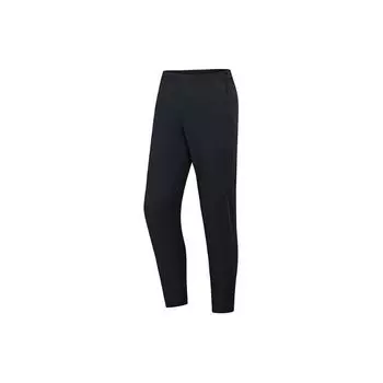 Anta Solid Color Mid-Rise Comfortable Versatile Straight-Leg Knitted Sports Pants Men bottoms Black 152427524-1 M