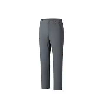 Anta Solid Color Mid Waist Breathable Soft Versatile Straight Leg Sports Pants Men bottoms 152530513-4 L