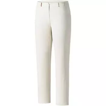 Anta Solid Color Mid Waist Comfortable Breathable Versatile Straight Leg Casual Pants Women bottoms Light-Wood 162520501-1 M