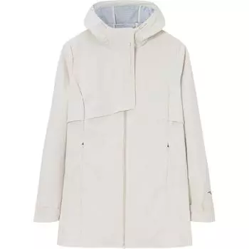 Anta Solid Color Slim Fit Hooded Long Sleeve Jacket Women jackets Gray-Pink 162317615-1 S