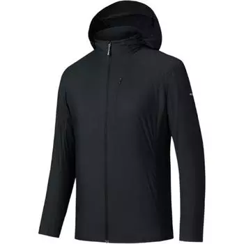 Anta Solid Color Zipper Hooded Breathable Versatile Sports Jacket Men Jackets Black 152520616-4 L