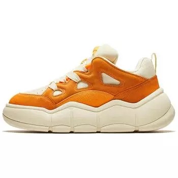Anta Special Fragrance Bag Fabric Comfortable Trendy Non-Slip Wear-Resistant Low-Top Skate Shoes Men sneaker Orange Rice 112448072-3 41