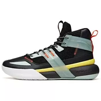 Anta Speed Battle 4 удобные амортизирующие нескользящие износостойкие дышащие высокие баскетбольные кроссовки мужские кроссовки 112041605-1 44.5