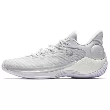 Anta Speed Battle 6 Comfortable Versatile Non-Slip Durable Mid-Top Basketball Shoes Men sneaker Gray White 112511601-2 42.5
