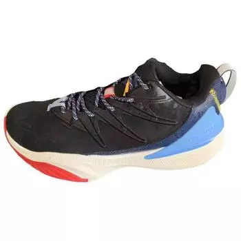 Anta Баскетбольные кроссовки Speed Decision 5 Low Top с флисом, мужские кроссовки, черные 112141622-3 44.5