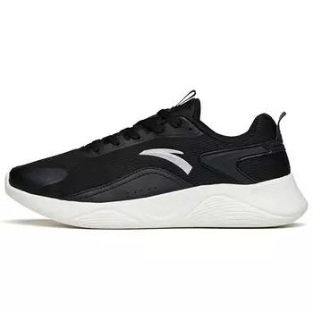 Anta Спортивная обувь амортизирующая износостойкая низкая повседневная обувь мужские кроссовки черные 112215571-1 44.5
