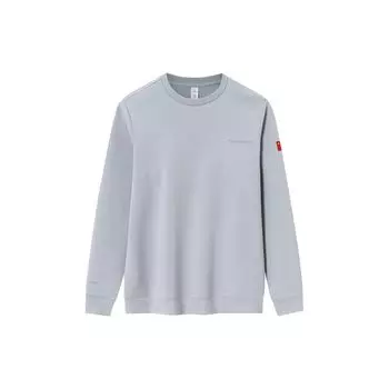 Anta Спортивная толстовка Champion All-Weather Series с круглым вырезом, однотонная, мужская, светло-грязно-серая 152410701-1 3XL
