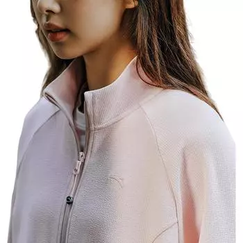 Anta Sports Lifestyle Series Comprehensive Training Series Solid Color Zipper Stand Collar Comfortable Breathable Versatile Jacket 962517705-3 XL