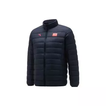 Anta Sports Lifestyle Series Logo Stand воротник молния легкий пуховик мужская куртка легендарно-синяя 45130108-1 5XL