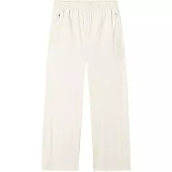 Anta Sports Lifestyle Series Solid Color Mid Waist Breathable Versatile Casual Pants Women bottoms Light-Apricot 162517522U-2 XL