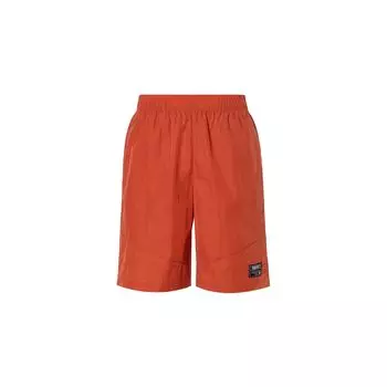 Anta Sports Lifestyle Series Solid Color Quick-Dry Breathable Loose-Fit Five-Point Casual Shorts Men shorts Red 952428509-7 L