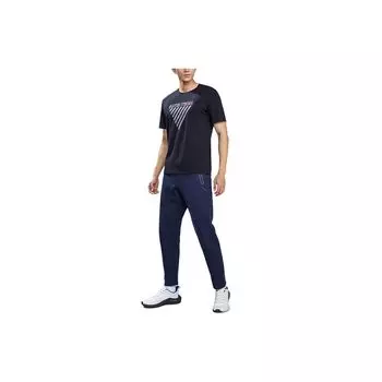 Anta Sports Впитывающая влагу футболка для бега Мужские топы Черные 152227123-4 M