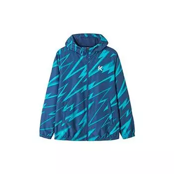 Anta Sports Woven Cardigan Casual Hooded Jacket Men Jacket Blue 152131601-2 M