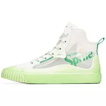 Anta Sprite X Trendy Casual Non-Slip Wear-Stick-Hop Shoes Men Sneakers White Green 112028656-2 40.5