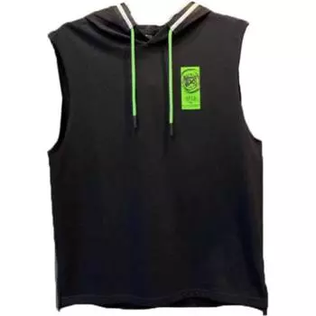 Anta SS22 однотонный баскетбольный жилет без рукавов с принтом в виде букв, мужские жилеты черного цвета 172231101-4 M