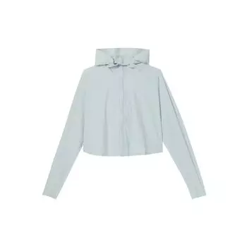 Anta SS23 Чистый цвет УФ-защита с капюшоном Ультралегкая солнцезащитная куртка Женские куртки Серый 962327705-5 M