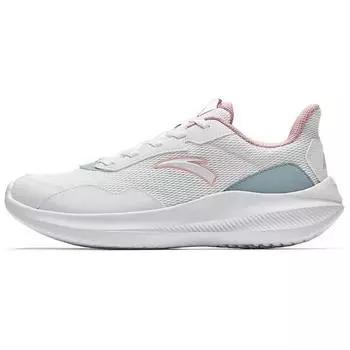 Anta Кроссовки Star Cloud из кожи и сетки, амортизирующие, дышащие, низкие, повседневные, женские, белые 922435559-5 36.5