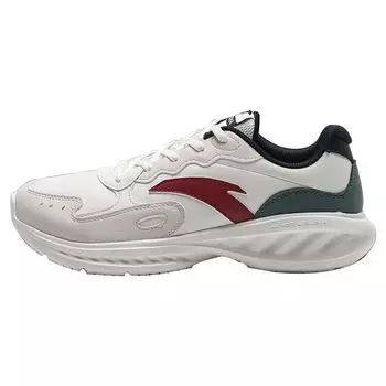 Anta Star Cloud удобные повседневные модные универсальные прочные дышащие низкие кроссовки для бега мужские кроссовки цвета слоновой кости и белого 912325571-6 39